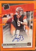Joe Burrow 2020 panini Donruss Optic