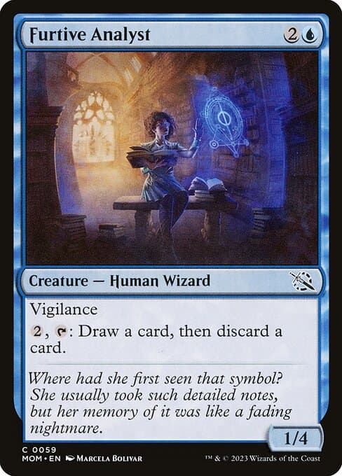 Furtive Analyst 2023 Magic: The Gathering March of the Machine