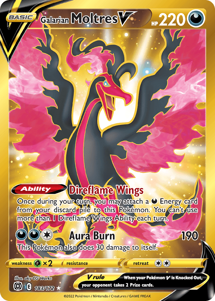Galarian Moltres V #77