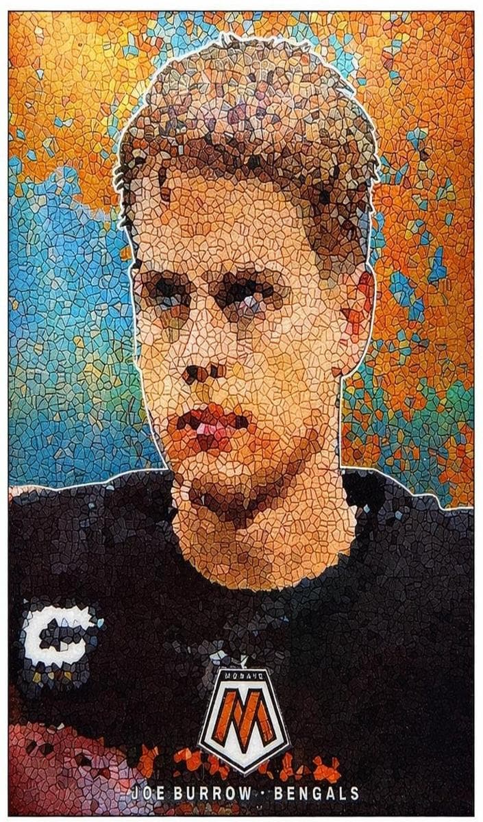Joe Burrow 2023 panini Panini Mosaic