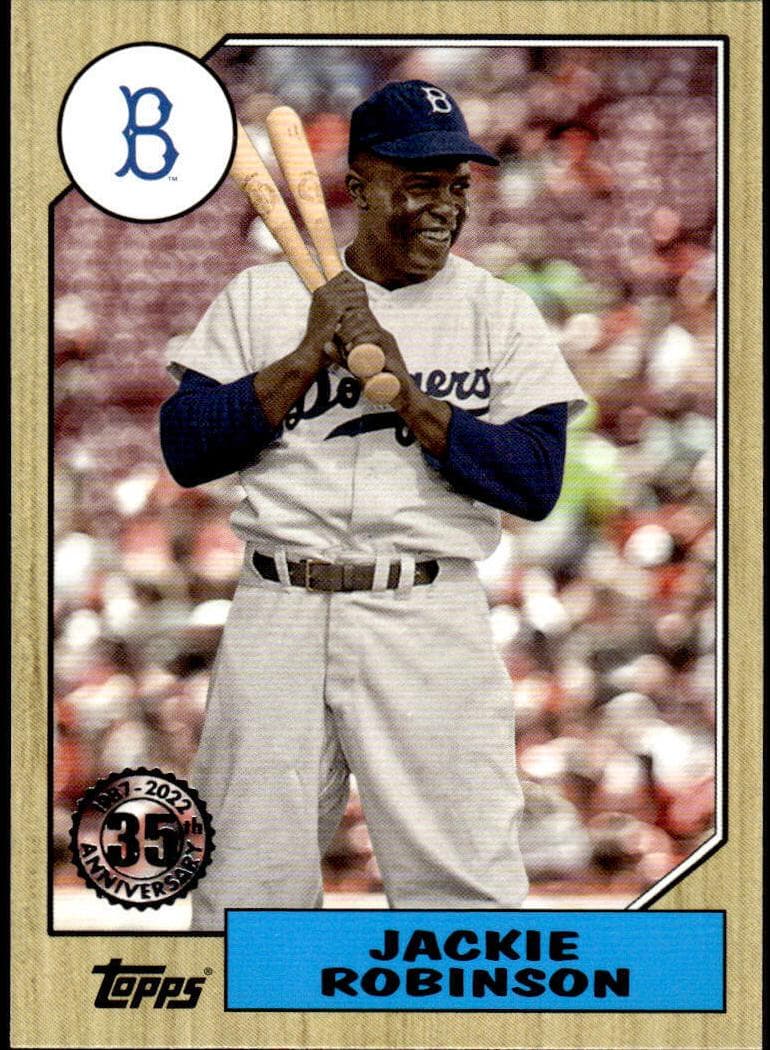 Jackie Robinson 2022 topps Topps