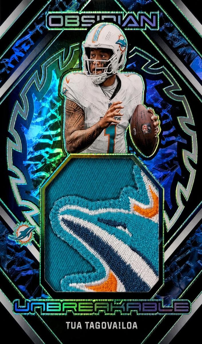 Tua Tagovailoa 2023 panini Obsidian