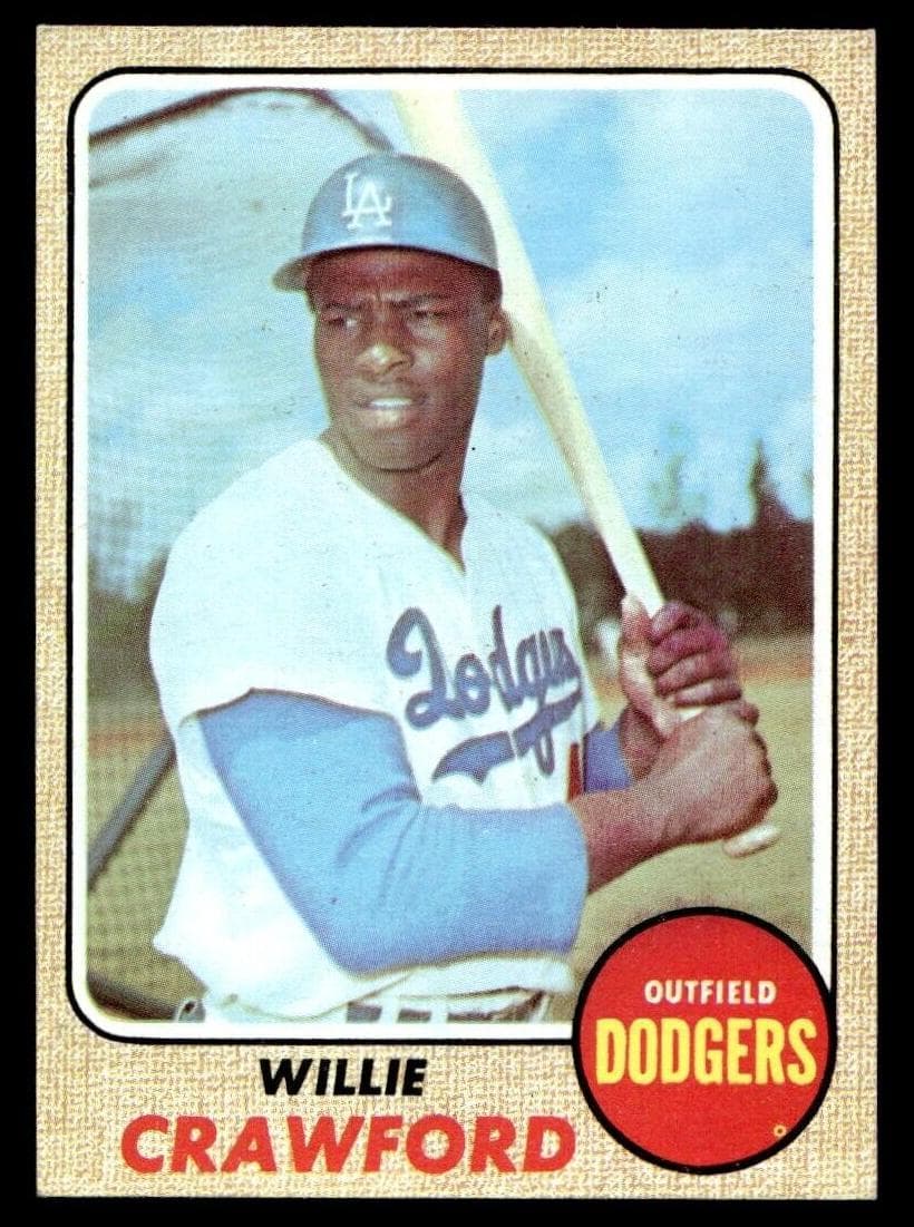 Willie Crawford 1968 topps Topps