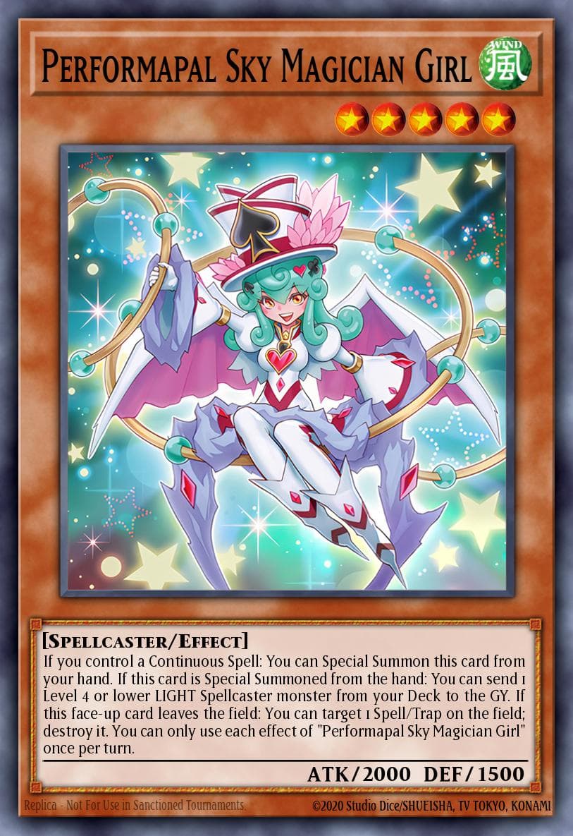 Performapal Sky Magician Girl #SUDA-EN099