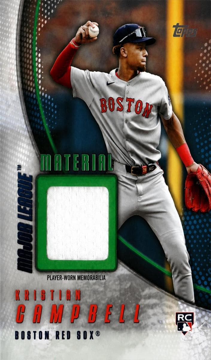 Kristian Campbell 2025 topps