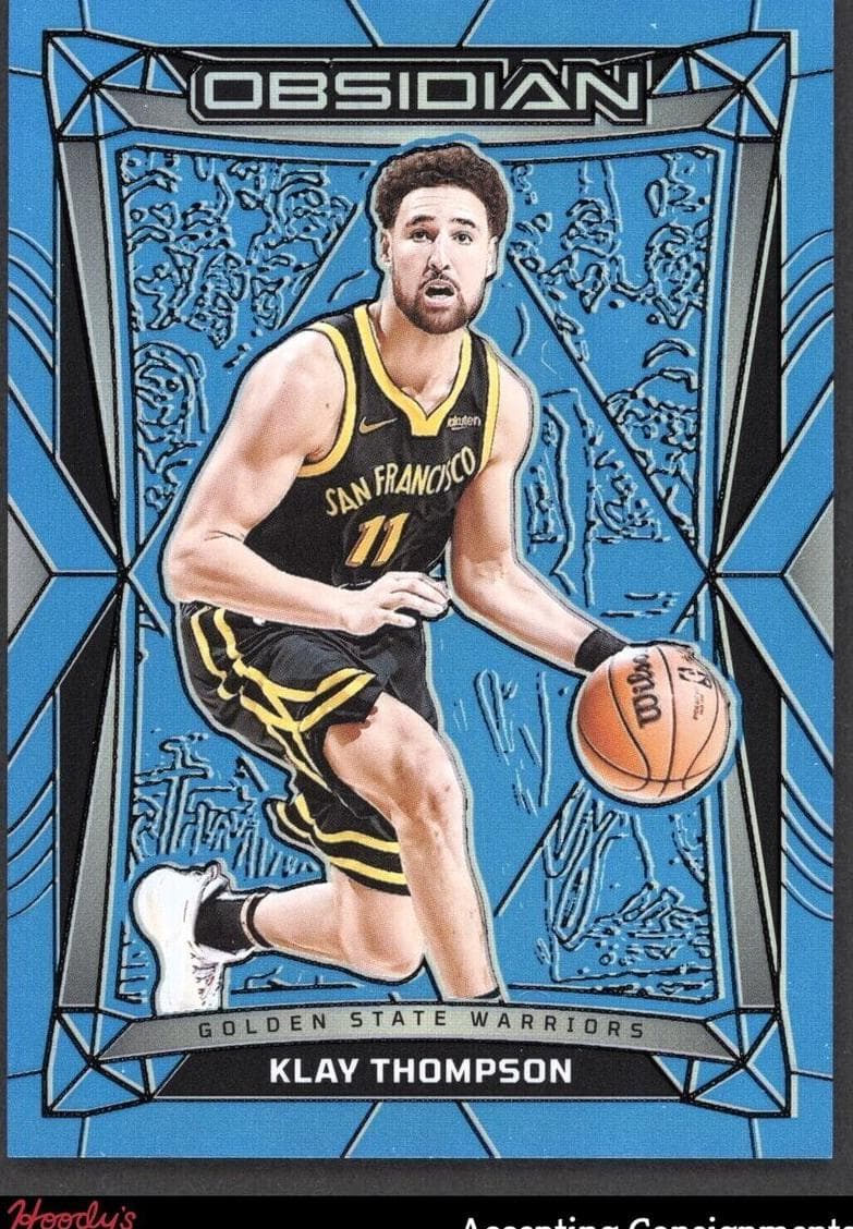 Klay Thompson 2023 panini Panini Obsidian