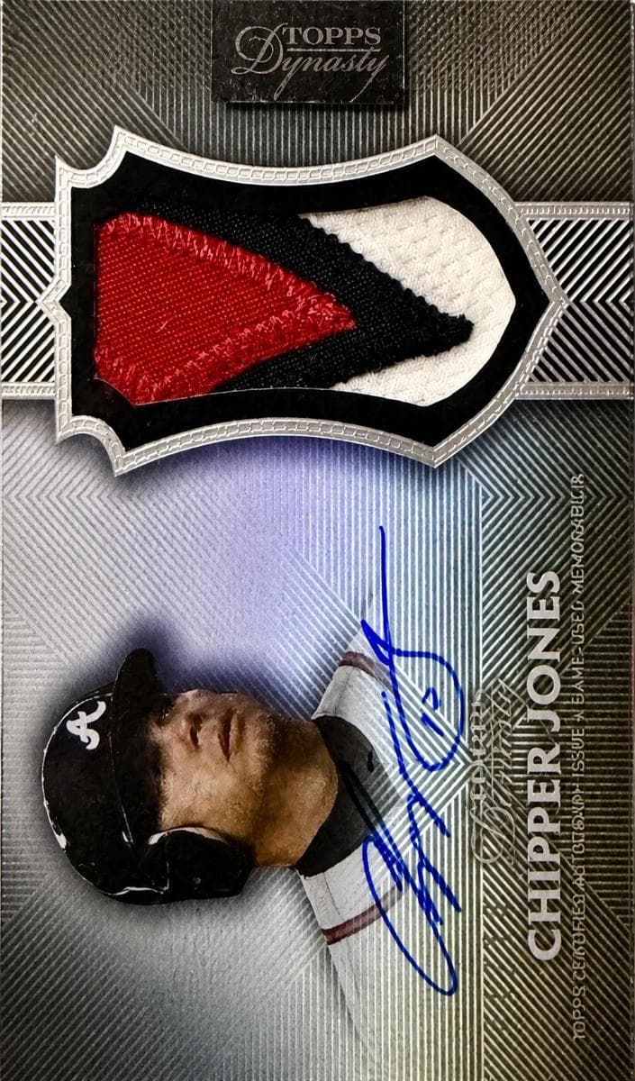 Chipper Jones 2023 topps Topps Dynasty