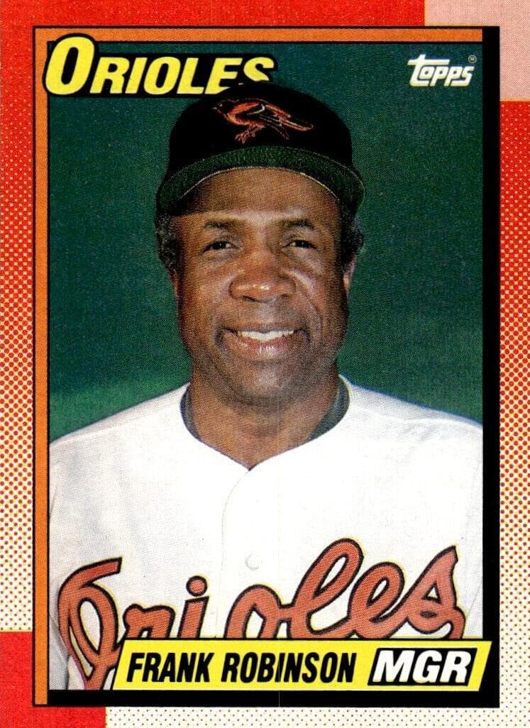 Frank Robinson trading card