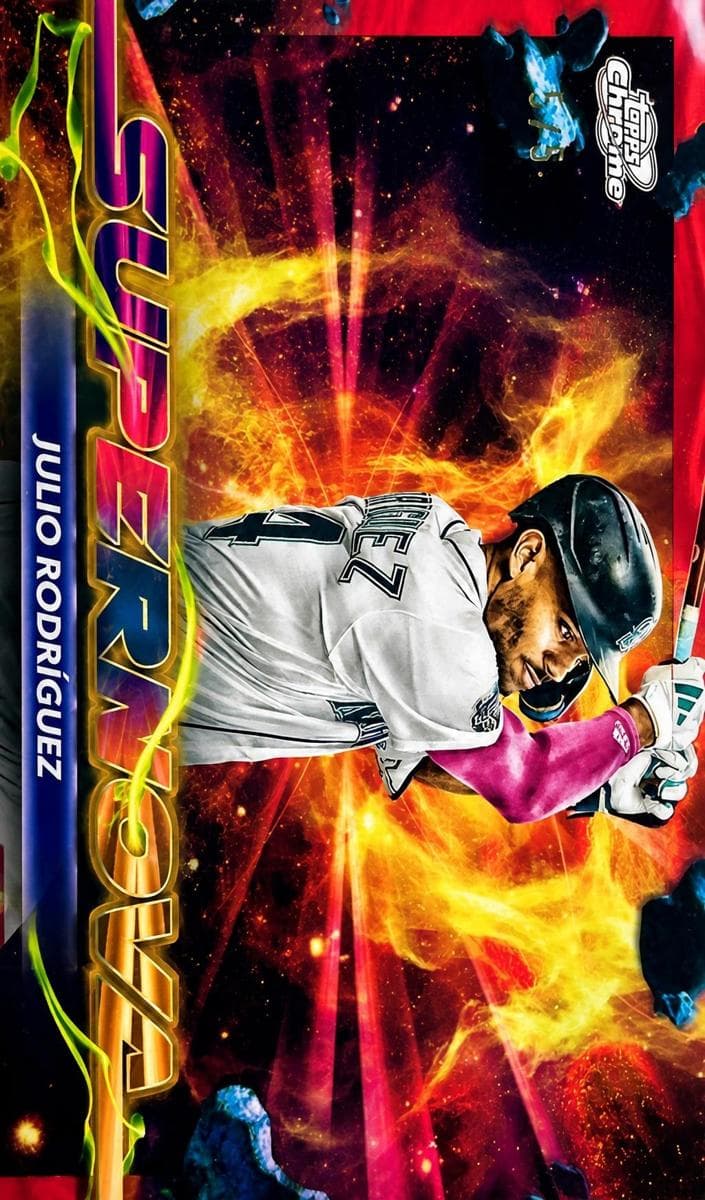 Julio Rodríguez 2024 topps Topps Cosmic Chrome