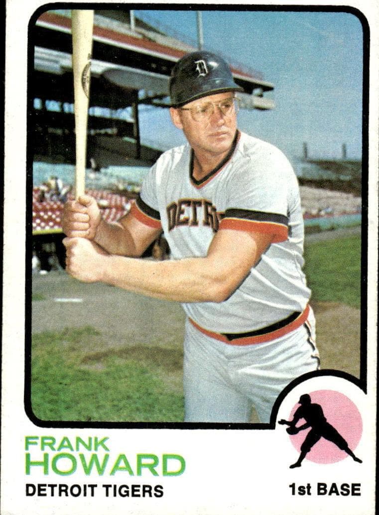 Frank Howard 1973 topps Topps