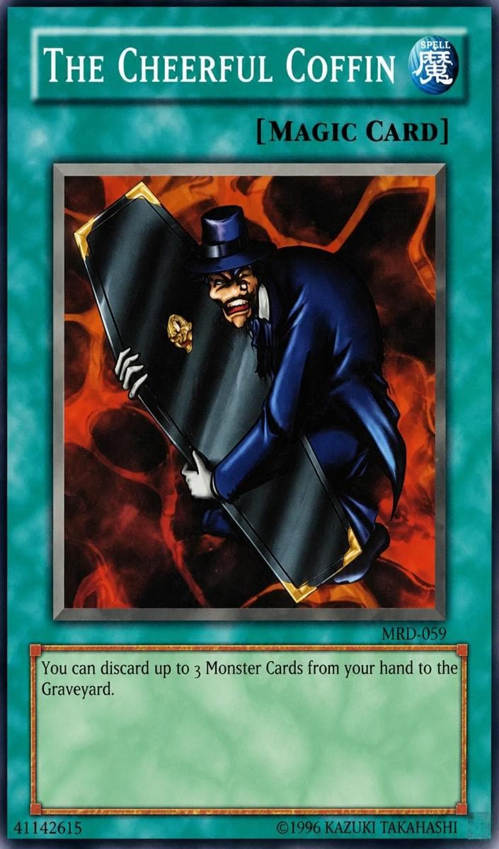 The Cheerful Coffin 2002 Yu-Gi-Oh! Metal Raiders 1st Edition