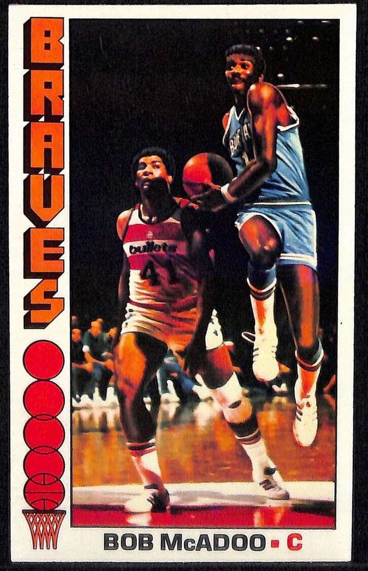 Bob McAdoo 1976 topps