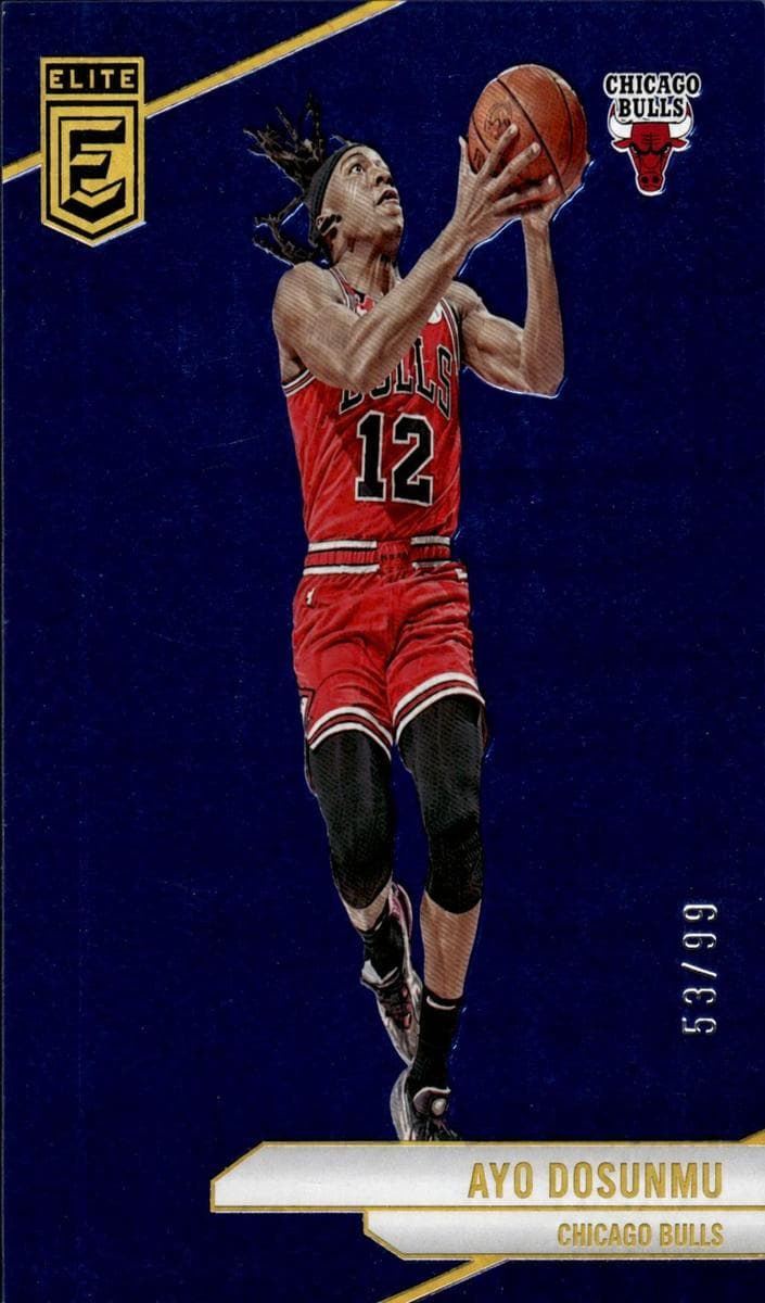 Ayo Dosunmu 2023 panini Donruss Elite