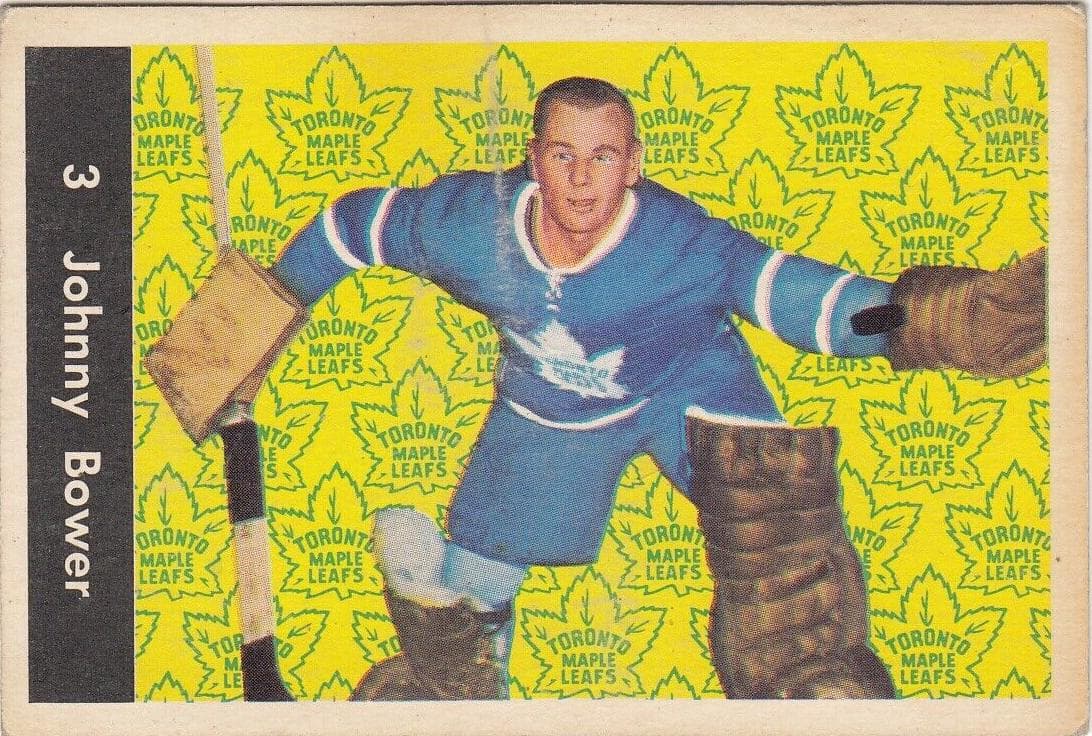 Johnny Bower 1961 unknown Parkhurst