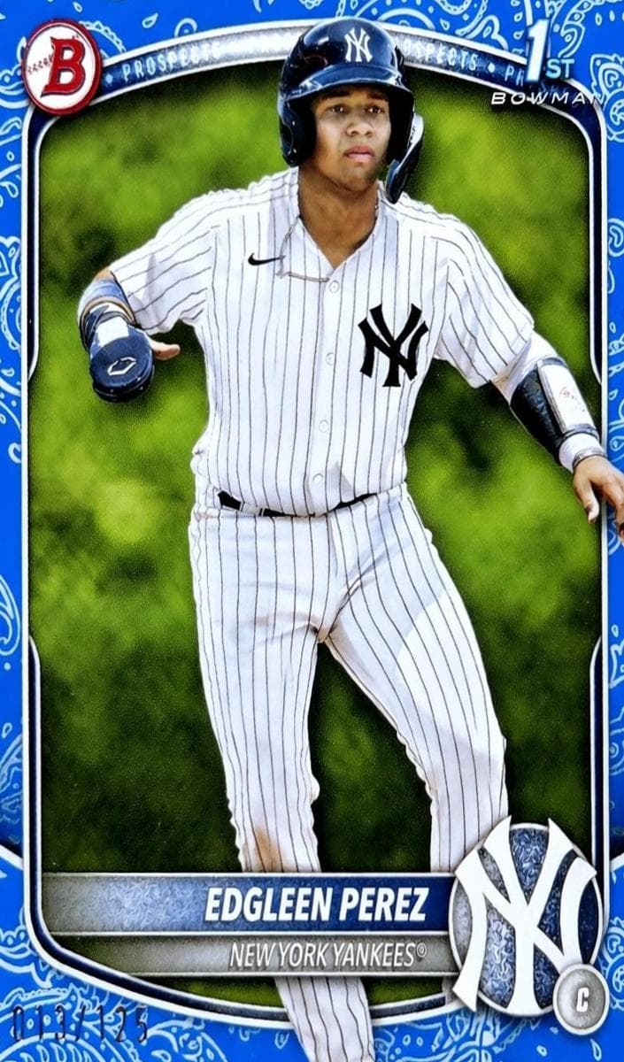 Edgleen Perez 2025 bowman Bowman