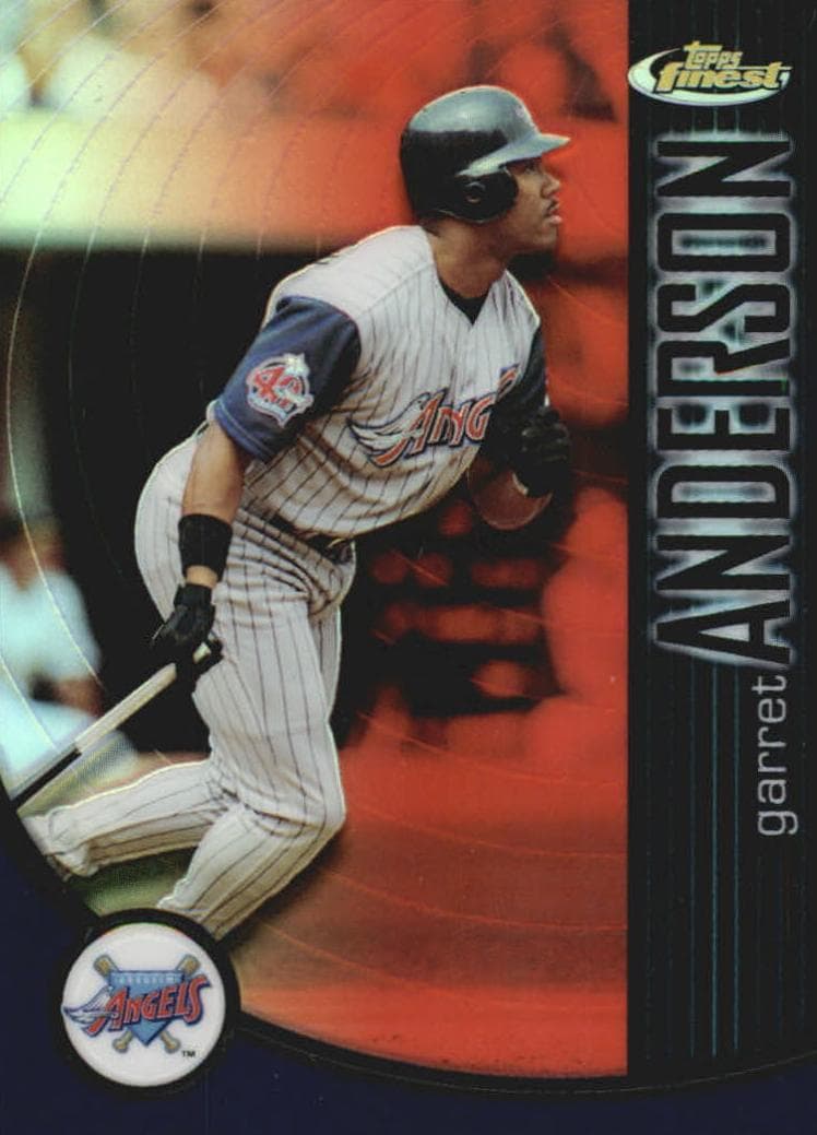 Garret Anderson 2001 unknown Finest