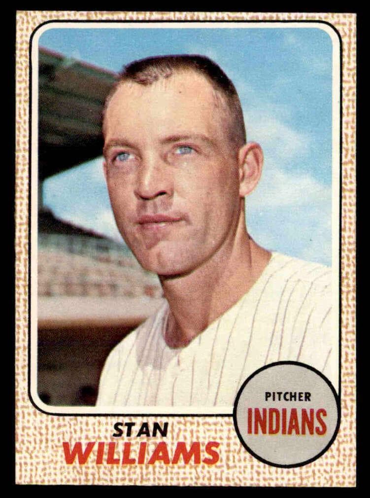 Stan Williams 1968 topps O-Pee-Chee