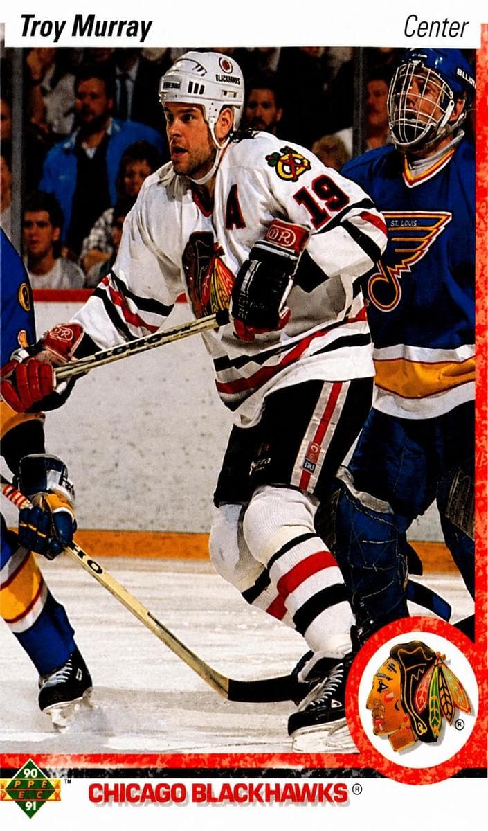 Troy Murray 1990 upper-deck