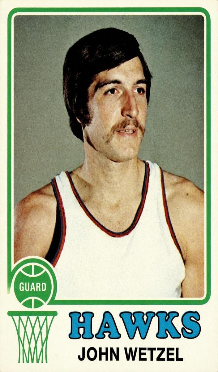 John Wetzel 1973 topps Topps