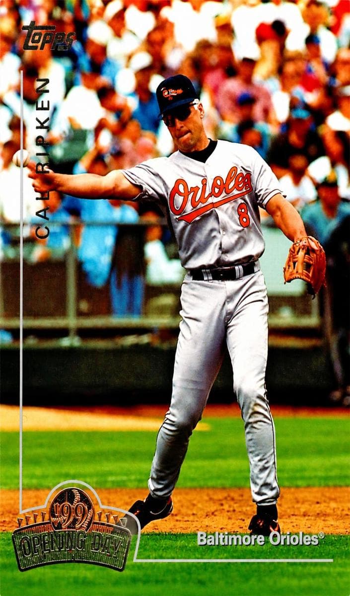 Cal Ripken 1999 topps Topps Opening Day