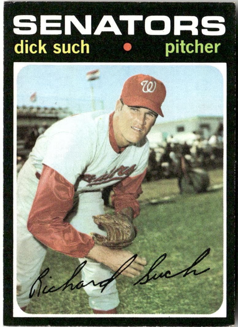 Dick Such 1971 topps Topps