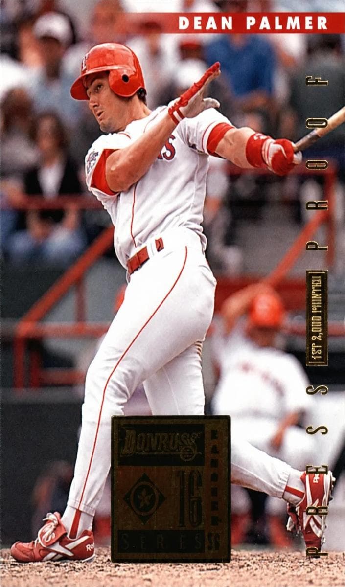 Dean Palmer 1996 panini Donruss