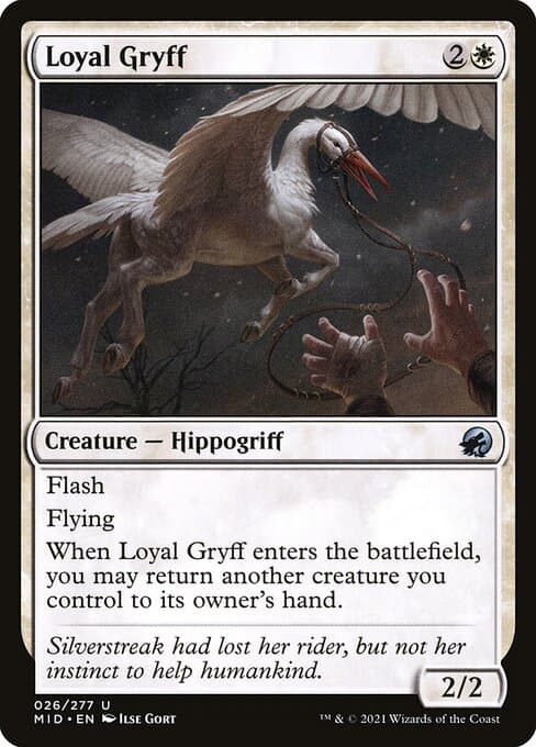 Loyal Gryff 2022 Magic: The Gathering Innistrad: Double Feature