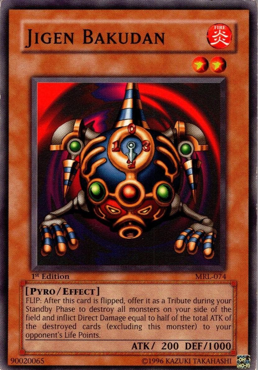 Jigen Bakudan 2002 Yu-Gi-Oh!