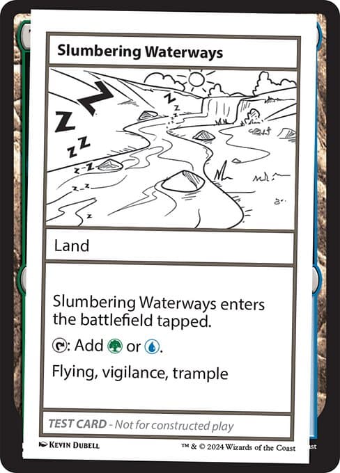 Slumbering Waterways 2024 Magic: The Gathering Mystery Booster 2