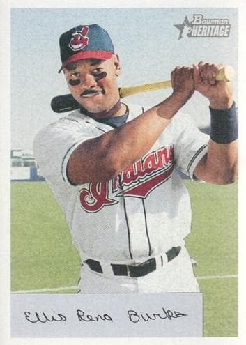 Ellis Burks 2002 bowman Bowman Heritage