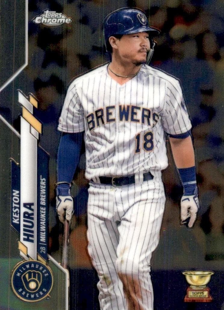 Keston Hiura 2020 topps Topps Chrome