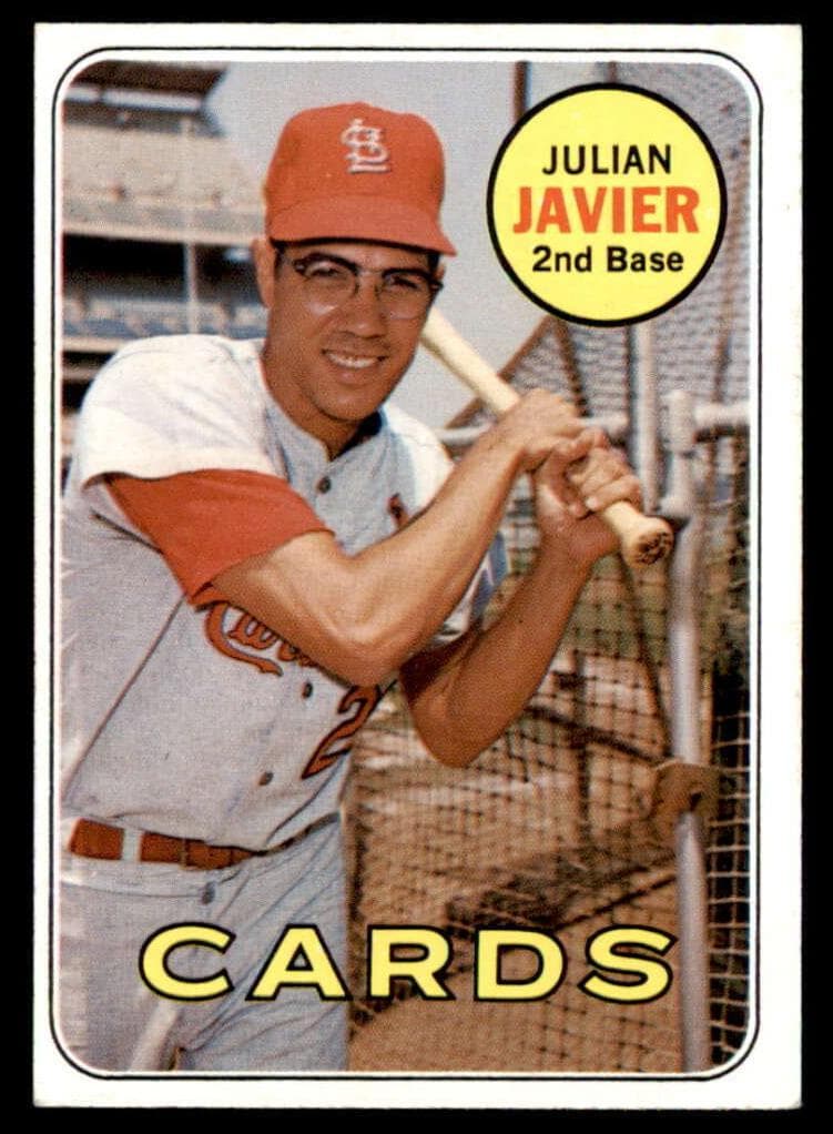 Julian Javier 1969 topps Topps