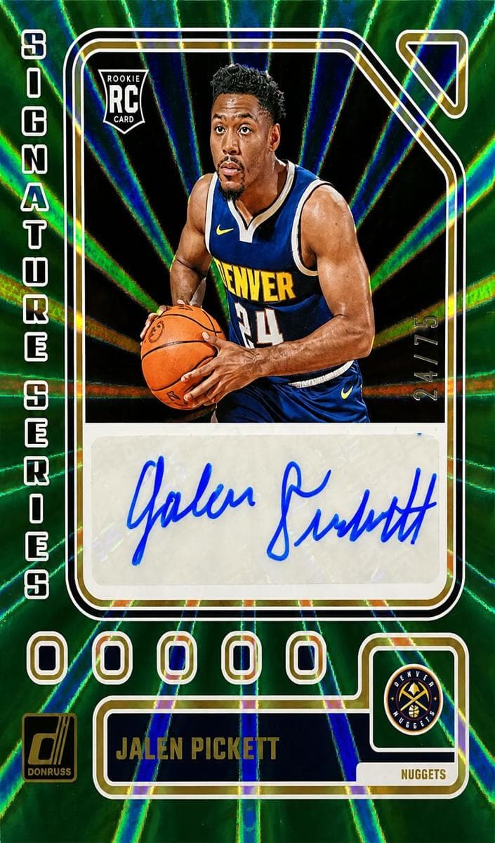 Jalen Pickett 2023 panini Donruss