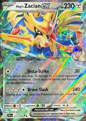 Hop's Zacian ex 2025 Pokemon