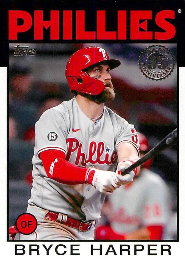 Bryce Harper 2021 topps Topps Update