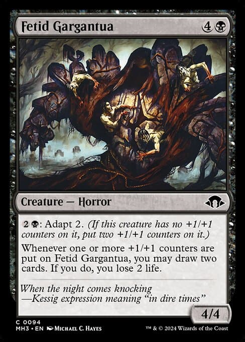 Fetid Gargantua 2024 Magic: The Gathering Modern Horizons 3