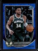 Giannis Antetokounmpo 2025 bowman Bowman Chrome - Refractor example 1