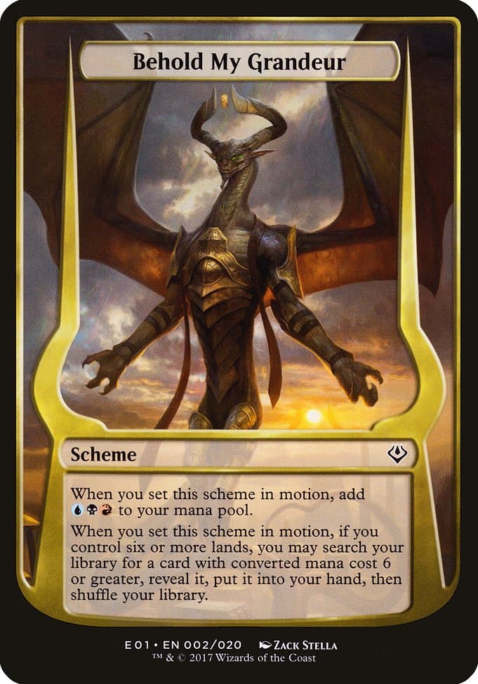 Behold My Grandeur 2017 Magic: The Gathering
