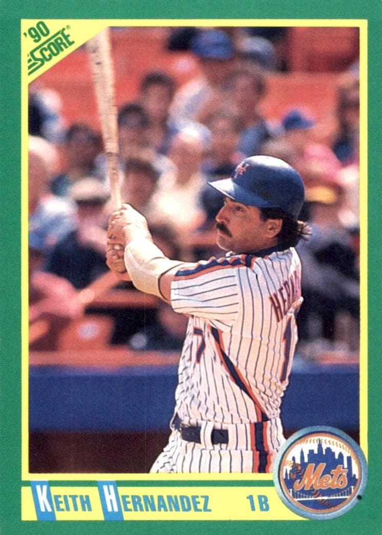 Keith Hernandez 1990 panini Score