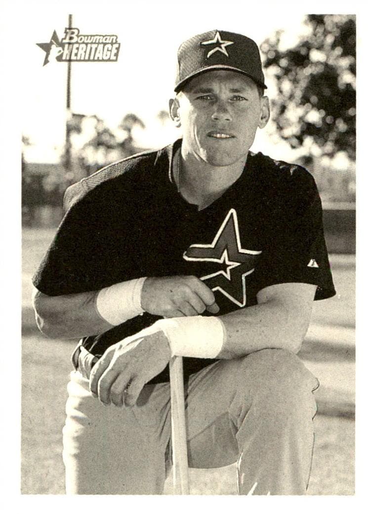 Craig Biggio 2001 bowman Bowman Heritage