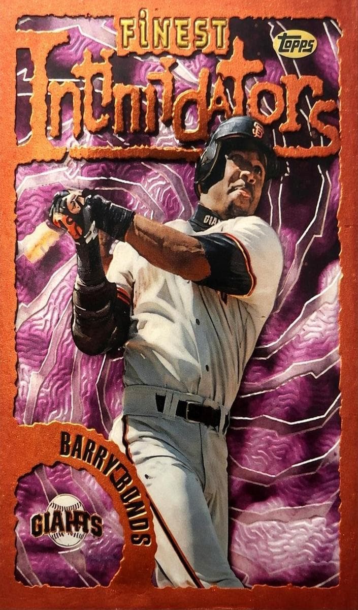 Barry Bonds 1996 unknown Finest