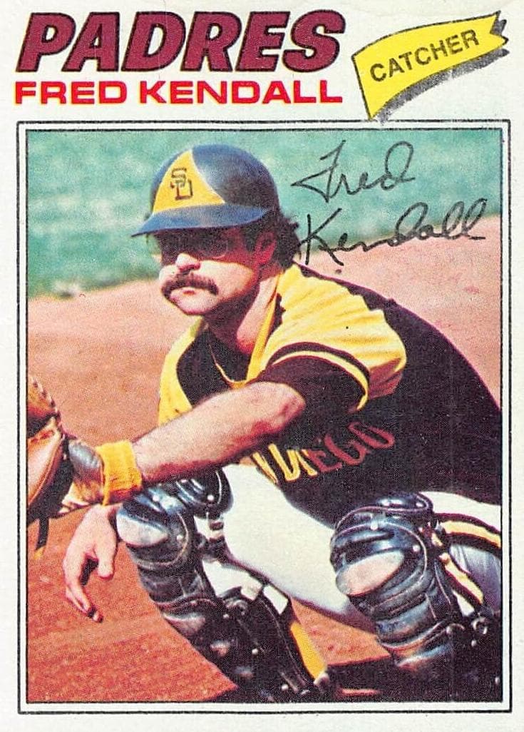 Fred Kendall 1977 topps Topps
