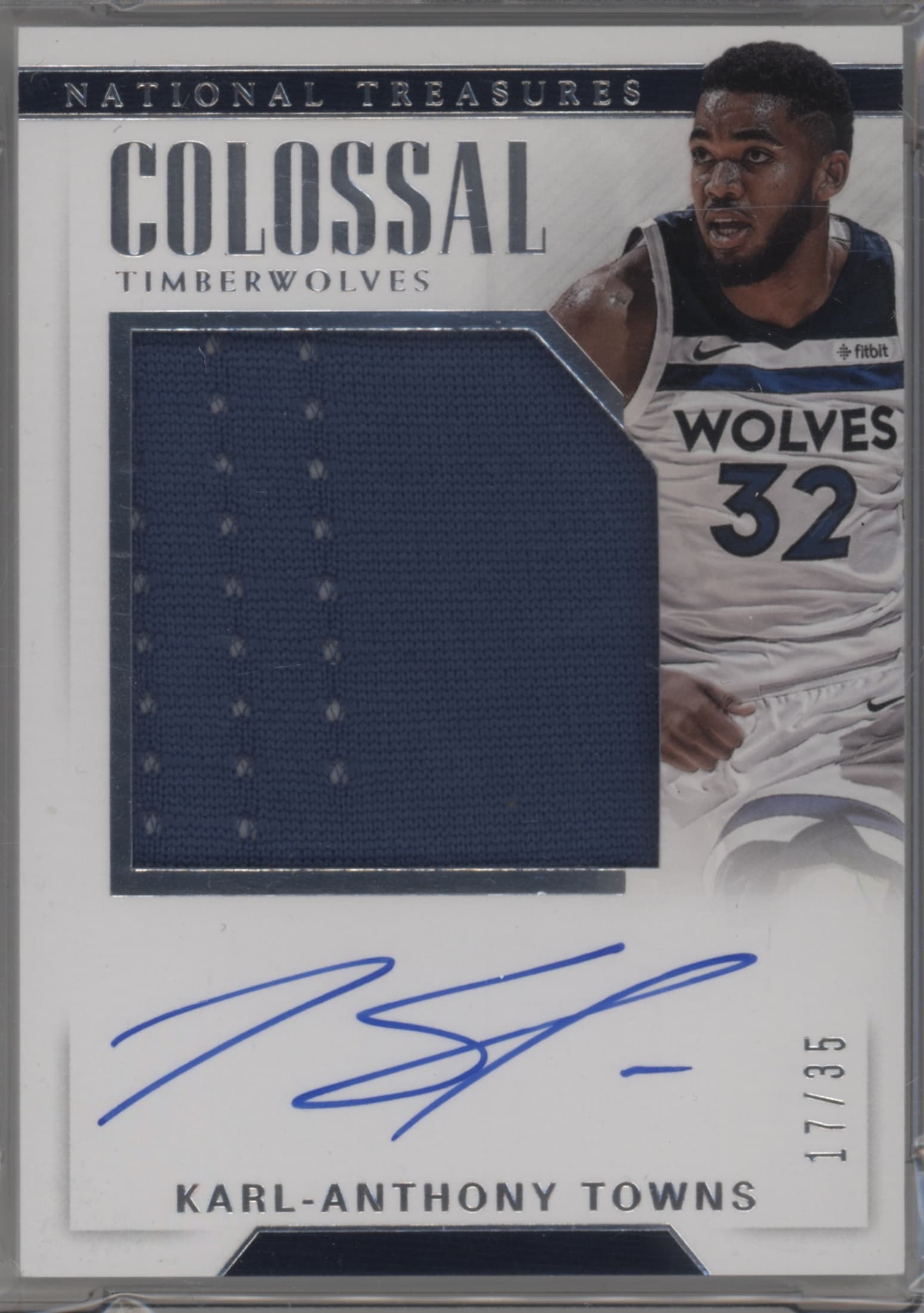 Karl-Anthony Towns 2017 panini