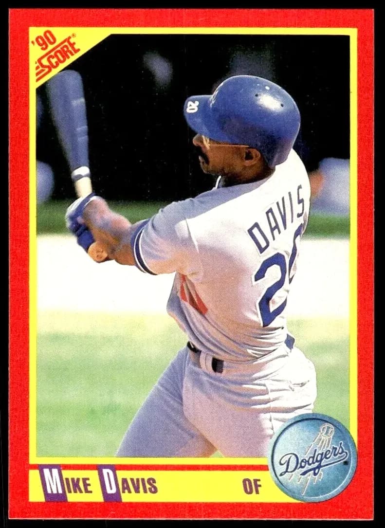Mike Davis trading card