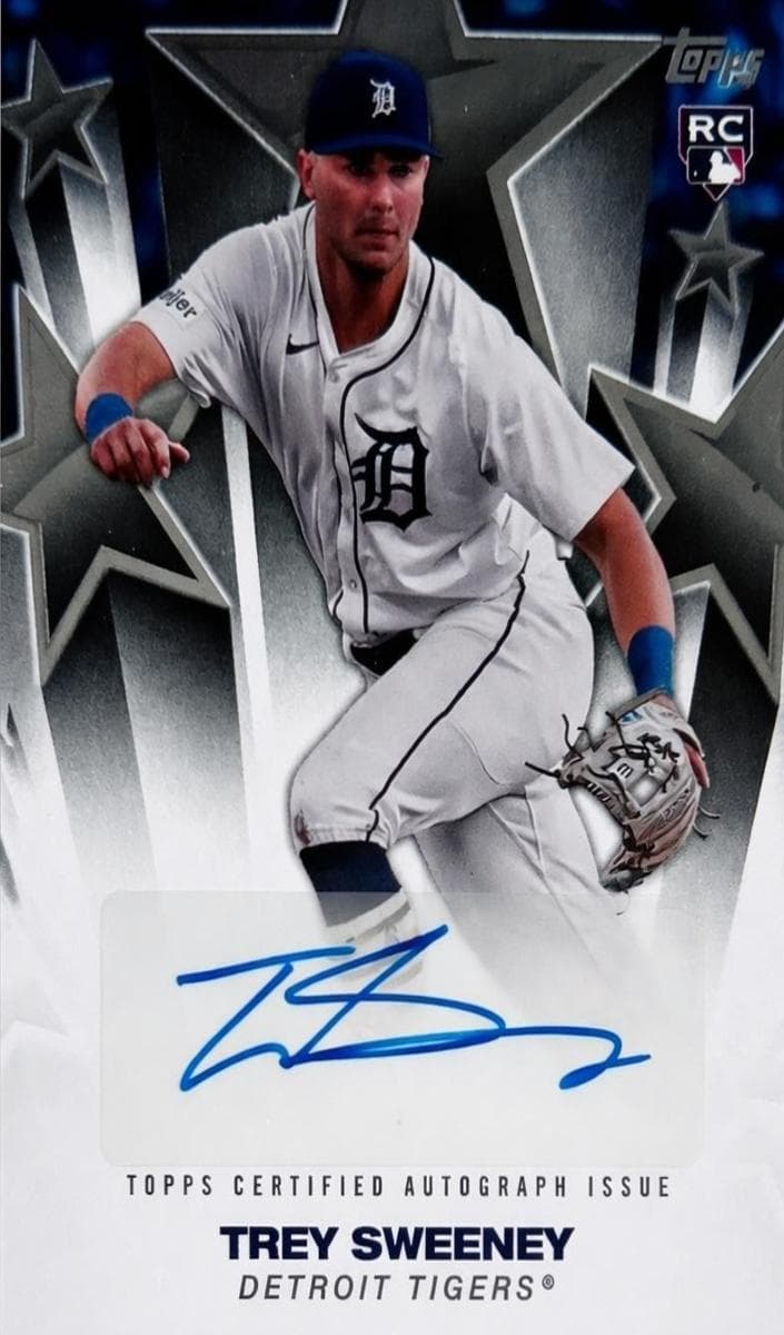 Trey Sweeney 2025 topps Topps