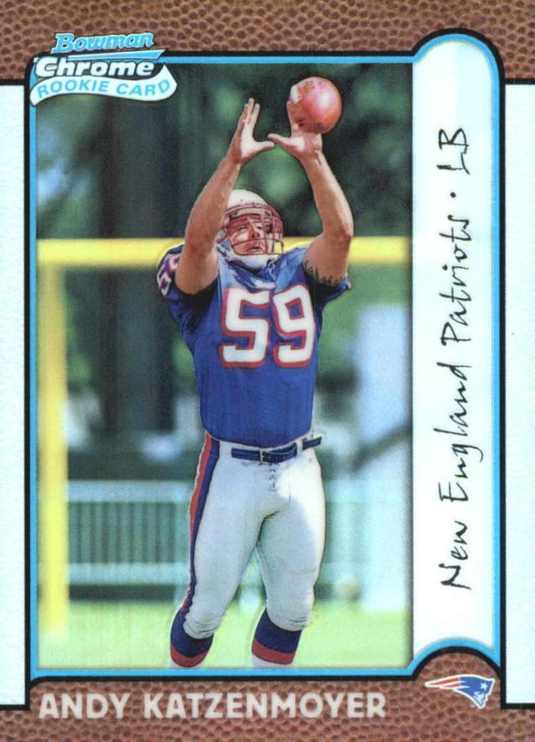 Andy Katzenmoyer 1999 bowman Bowman Chrome