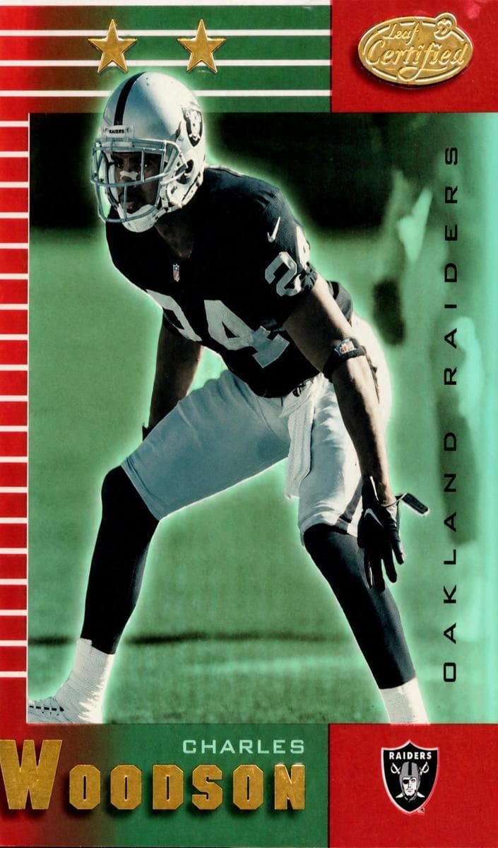 Charles Woodson 1999 leaf