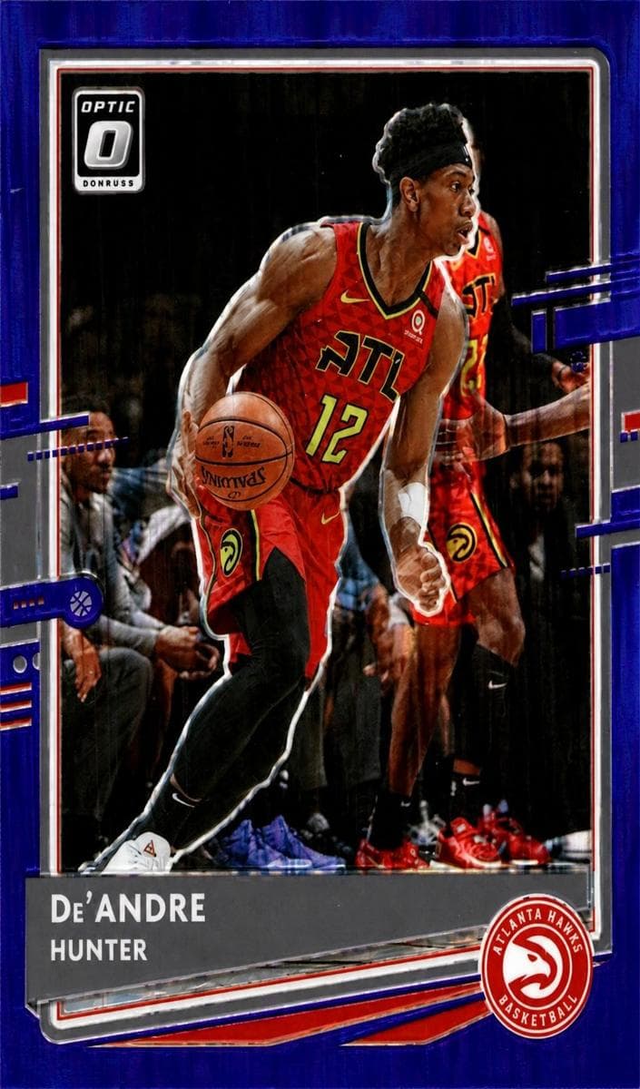 De'Andre Hunter 2020 panini Donruss Optic