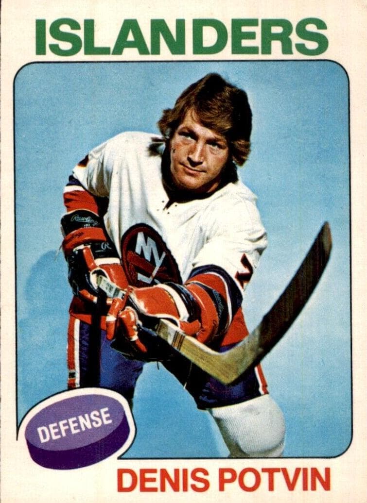 Denis Potvin 1975 topps O-Pee-Chee