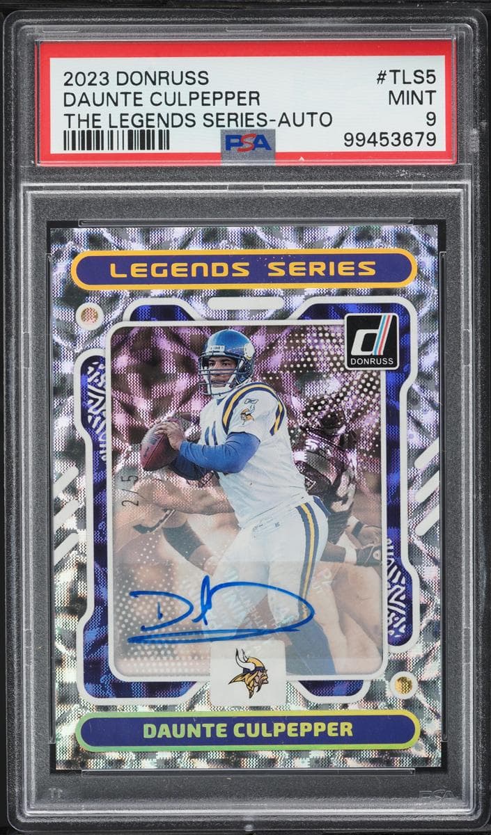 Daunte Culpepper 2023 panini Panini Donruss